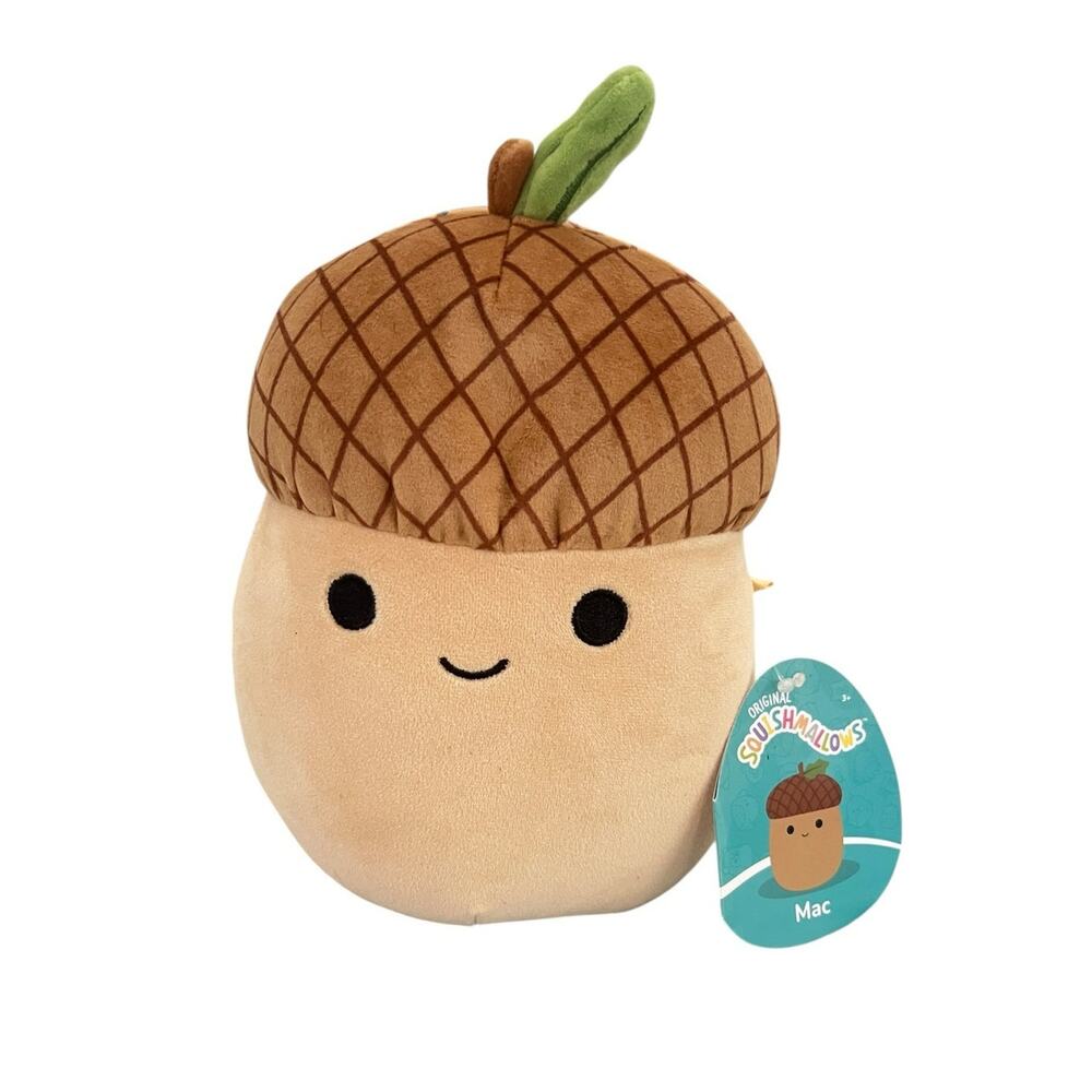 NWT Squishmallow Mac the Acorn
